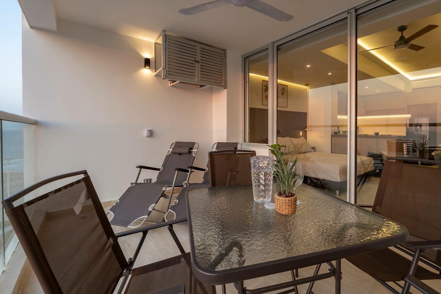 Apartamento Maravillosa Frente Al Mar Y Atardecer Cb911 *