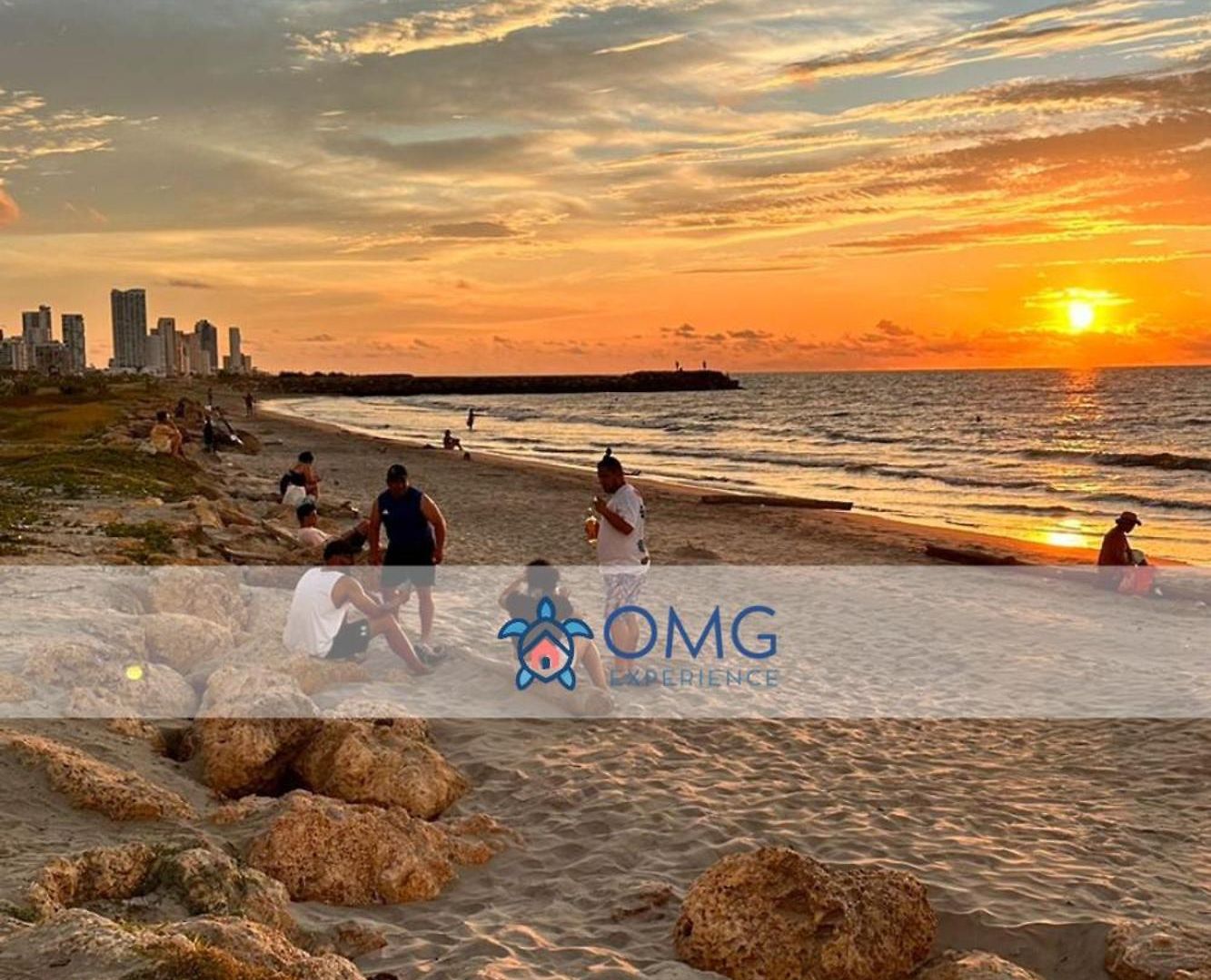 Maravillosa Frente Al Mar Y Atardecer Cb911 *