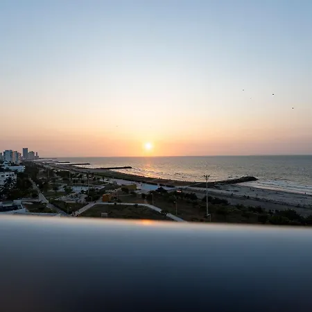 Maravillosa Frente Al Mar Y Atardecer Cb911 Apartamento